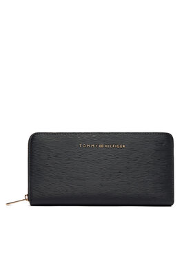 Tommy Hilfiger Tommy Hilfiger Πορτοφόλι Th Modern Large Zip Around AW0AW18933 Μαύρο