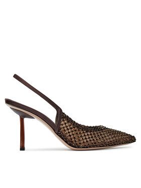 Le Silla Le Silla Scarpe stiletto Chanel Gilda Stocking 2299U080P1PPSAS748 Marrone
