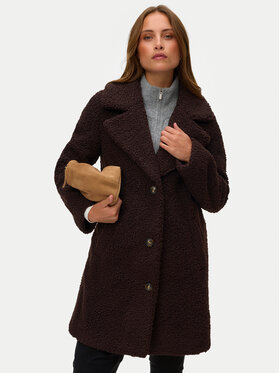 Vero Moda Vero Moda Изкуствен кожух Kylie Teddy 10289938 Кафяв Regular Fit