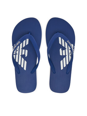 Emporio Armani Emporio Armani Šlepetės per pirštą XVQS08 XN746 U540 Mėlyna