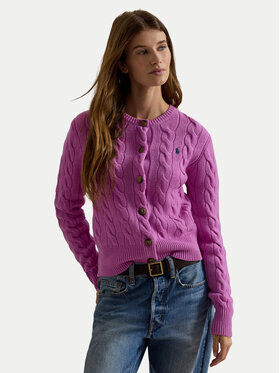 Polo Ralph Lauren Polo Ralph Lauren Kardigāns 211972104510 Rozā Slim Fit