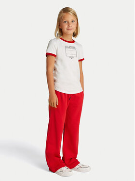Tommy Hilfiger Tommy Hilfiger T-shirt KG0KG08528 S Bianco Regular Fit