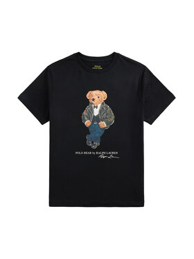 Polo Ralph Lauren Polo Ralph Lauren T-Shirt 323B29156001 Μαύρο Regular Fit
