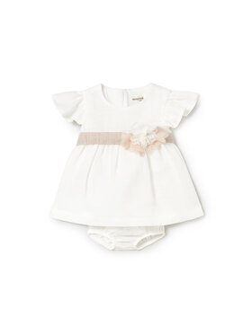 Mayoral Mayoral Elegantes Kleid 1886 Weiß Regular Fit