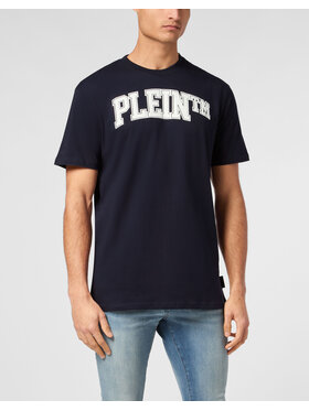 PHILIPP PLEIN PHILIPP PLEIN T-Shirt 22951 Granatowy Regular Fit