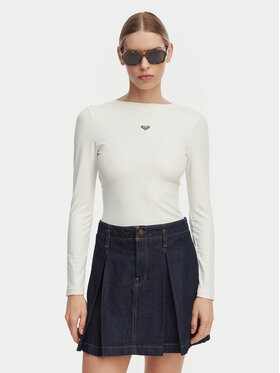 Roxy Roxy Longsleeve ERJKT04364 Λευκό Slim Fit
