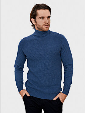 Evenemen Evenemen Sweter 1170015 Niebieski Slim Fit
