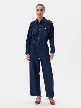Luisa Spagnoli Luisa Spagnoli Jumpsuit Pantera 541809 Dunkelblau Regular Fit