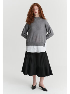 TATUUM TATUUM Sweter PATI Szary Classic Fit
