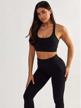 BeShaped BeShaped Biustonosz sportowy Gym Queen Czarny