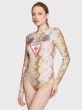 Guess Guess Glaustinukė W3RP08 K9RW1 Smėlio Slim Fit
