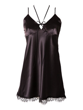 White Rvbbit White Rvbbit Koszula nocna Black Beauty Czarny Ladies Fit