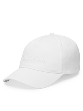 Calvin Klein Calvin Klein Kapa s šiltom K50K511987 Bela
