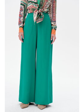 blue shadow blue shadow Spodnie damskie Nezi Zielony Regular Fit
