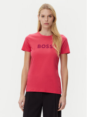 BOSS BOSS Футболка C_Elogo_5 50501139 Рожевий Regular Fit