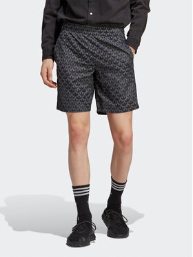 adidas adidas Szorty kąpielowe Originals Monogram Swim Shorts HT4417 Czarny Regular Fit