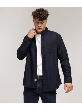 Lee Cooper Lee Cooper Koszula LLOYD OXFORD Granatowy Comfort Fit
