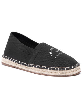 KARL LAGERFELD Espadrile KL70108 Črna