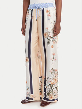 Liu Jo Liu Jo Kalhoty z materiálu WA6358 T2555 Béžová Relaxed Fit
