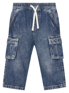 United Colors Of Benetton United Colors Of Benetton Jeansy 4KEHGF02N Granatowy Straight Fit