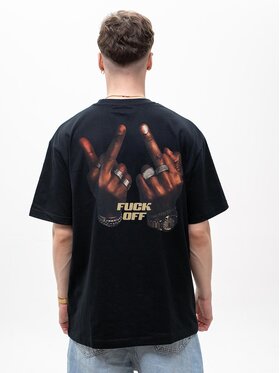 MyStars MyStars T-Shirt 129636 Czarny Oversize