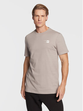 4F 4F T-shirt H4Z22-TSM013 Gris Regular Fit