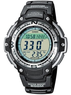 Casio Casio Zegarek SGW-100-1VEF Czarny