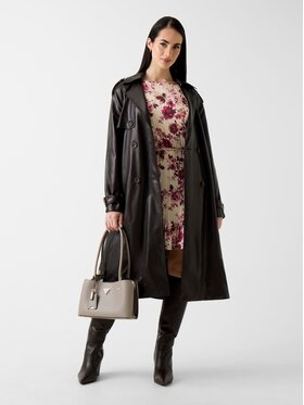 Guess Guess Płaszcz przejściowy 180580 Brązowy Classic Fit