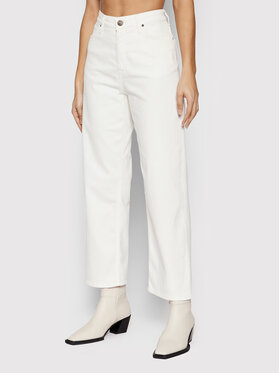 Lee Lee Jeansy L31ZQW12 112145041 Biały Relaxed Fit