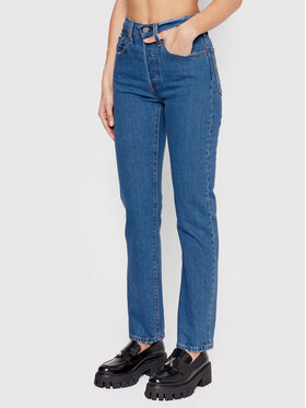 Levi's® Levi's® Jeans hlače 501® Crop 36200-0225 Modra Cropped Fit