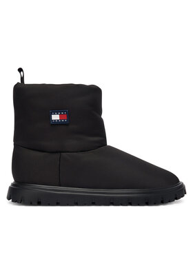 Tommy Jeans Tommy Jeans Hótaposó Tjw Snow Boot EN0EN02823 Fekete