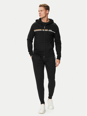 BOSS BOSS Bluza Authentic Jacket H 50554785 Czarny Regular Fit