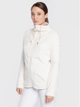 Roxy Roxy Bluza Tundra ERJFT04556 Biały Slim Fit