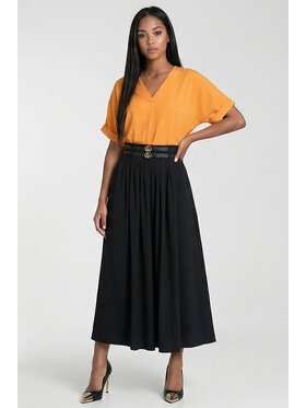 FIGL FIGL Halenka M1321 Oranžová Regular Fit