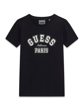 Guess Guess Majica J6RI41 J1314 Črna Regular Fit