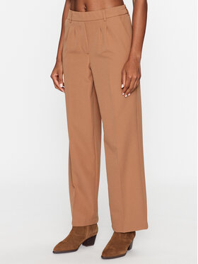 JDY JDY Штани з тканини 15310534 Коричневий Straight Fit