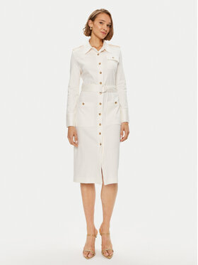 Tommy Hilfiger Tommy Hilfiger Сукня-сорочка Utility Shirt Dress Ls WW0WW42269 Білий Regular Fit