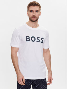 Boss Boss Tričko 50488793 Biela Regular Fit