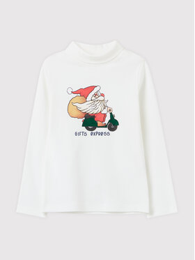 OVS OVS Гольф 1348832 Білий Regular Fit