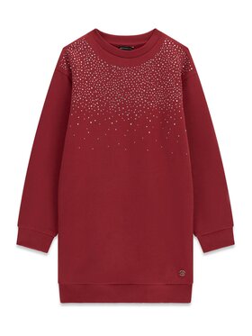 Guess Kids Guess Kids Sukienka codzienna 184586 Czerwony Classic Fit