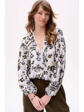 blue shadow blue shadow Bluzka Darcy Kolorowy Regular Fit