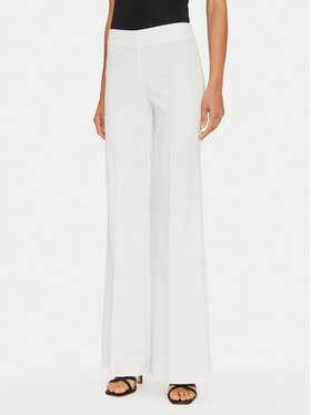 Rinascimento Rinascimento Pantaloni di tessuto CFC0119997003 Bianco Regular Fit