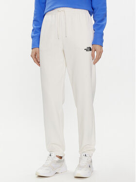 The North Face The North Face Spodnie dresowe Essential NF0A7ZJF Écru Relaxed Fit