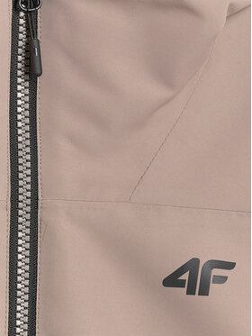 4F 4F Kurtka snowboardowa SNOWBOARD Brązowy jasny Regular Fit
