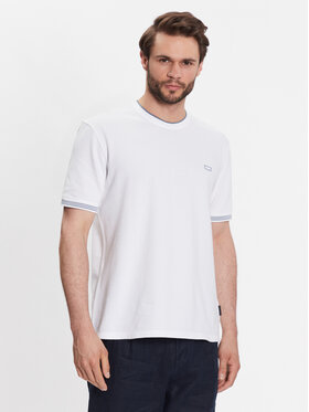 Sisley Sisley T-shirt 3B2ZS102F Bianco Regular Fit