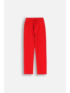 Coccodrillo Coccodrillo Spodnie dresowe ZC4120101EJB-009 Czerwony Regular Fit