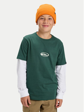 Quiksilver Quiksilver Тишърт Hw Welcome All EQBZT04913 Цветен Regular Fit