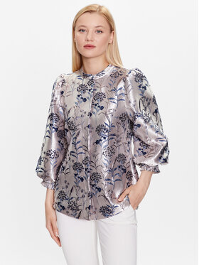Bruuns Bazaar Bruuns Bazaar Košeľa Luz BBW3258 Strieborná Regular Fit