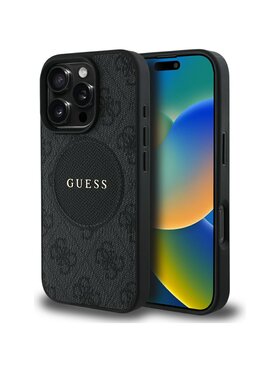 Guess Guess Etui na telefon iPhone 16 Pro Max Czarny
