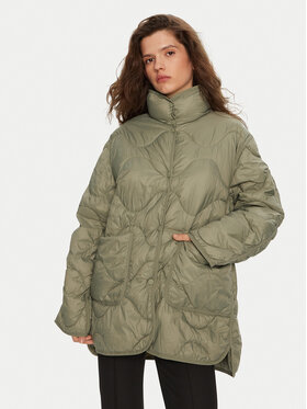 Deha Deha Prijelazna jakna D12578 Zelena Relaxed Fit